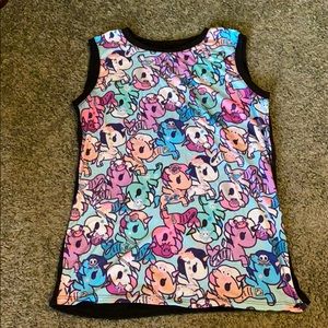 Tokidoki hot topic unicorn mermaid muscle tank